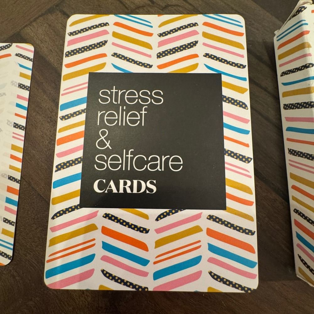 Allura & Arcia Stress Relief & Self Care Cards 52 Mindfulness Exercises Deck